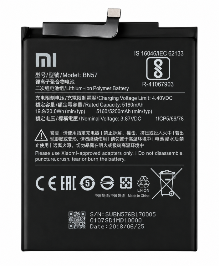 Xiaomi Redmi 6A Battery Price in Bangladesh Original Redmi 6A Battery Redmi 6A BN37 Battery Redmi 6A 3000mAh Battery BN37 Battery Bangladesh Redmi 6 Battery Buy Redmi 6A Battery MS Phone Lab Redmi 6A Battery