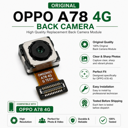 Original OPPO A78 4G Back Camera Price in Bangladesh OPPO A78 4G Rear Camera Replacement OPPO A78 4G Back Camera Module Original OPPO A78 4G Rear Camera OPPO A78 4G Camera Replacement Buy OPPO A78 4G Back Camera OPPO A78 4G Camera Repair Part MS Phone Lab OPPO A78 4G Back Camera