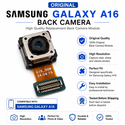 Original Samsung Galaxy A16 Back Camera Price in Bangladesh Samsung Galaxy A16 Rear Camera Replacement Samsung Galaxy A16 Back Camera Module Original Samsung Galaxy A16 Rear Camera Samsung Galaxy A16 Camera Replacement Buy Samsung Galaxy A16 Back Camera Samsung Galaxy A16 Camera Repair Part MS Phone Lab Samsung Galaxy A16 Back Camera