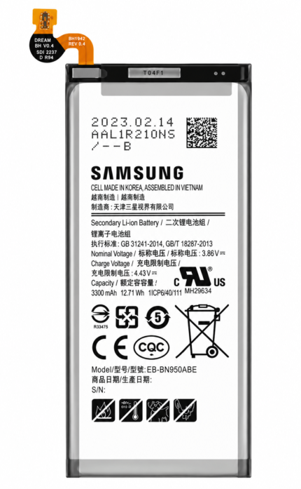 Samsung Galaxy Note 8 Battery Price in Bangladesh Original Samsung Galaxy Note 8 Battery Samsung Galaxy Note 8 EB-BN950ABE Battery Samsung Galaxy Note 8 3300mAh Battery Buy Samsung Galaxy Note 8 Battery Bangladesh MS Phone Lab Samsung Galaxy Note 8 Battery