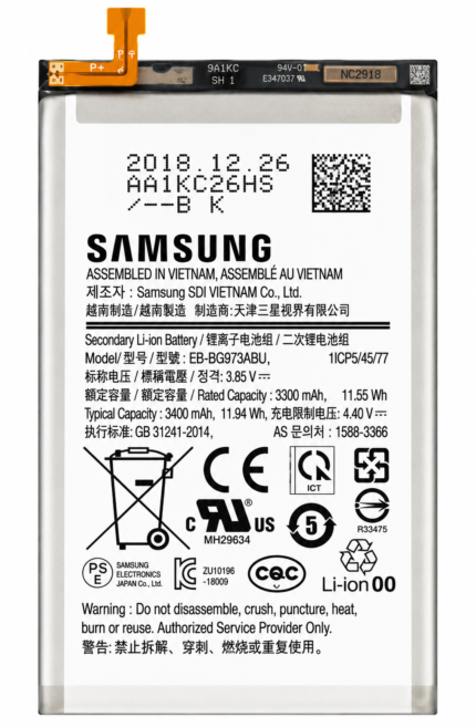 Samsung Galaxy S10e Battery Price in Bangladesh Original Samsung Galaxy S10e Battery Samsung Galaxy S10e EB-BG970ABU Battery Samsung Galaxy S10e 3100mAh Battery Buy Samsung Galaxy S10e Battery Bangladesh MS Phone Lab Samsung Galaxy S10e Battery