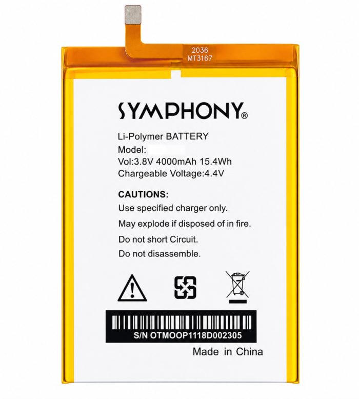 Symphony Z18 Battery Price in Bangladesh Original Symphony Z18 Battery Symphony Z18 5000mAh Battery Buy Symphony Z18 Battery Bangladesh Symphony Z18 Battery Replacement MS Phone Lab Symphony Z18 Battery