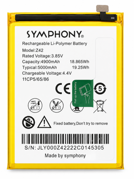 Symphony Z42 Battery Price in Bangladesh Original Symphony Z42 Battery Symphony Z42 5000mAh Battery Buy Symphony Z42 Battery Bangladesh Symphony Z42 Battery Replacement MS Phone Lab Symphony Z42 Battery