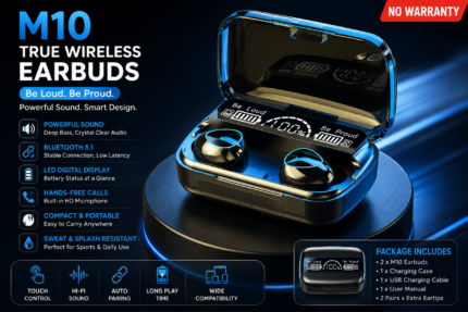 M10 BT Wireless Earbuds Price in Bangladesh M10 Bluetooth Earbuds M10 TWS Wireless Earbuds M10 Gaming Earbuds M10 LED Display Earbuds Buy M10 Wireless Earbuds Bangladesh M10 Bluetooth Earphones MS Phone Lab M10 BT Wireless Earbuds