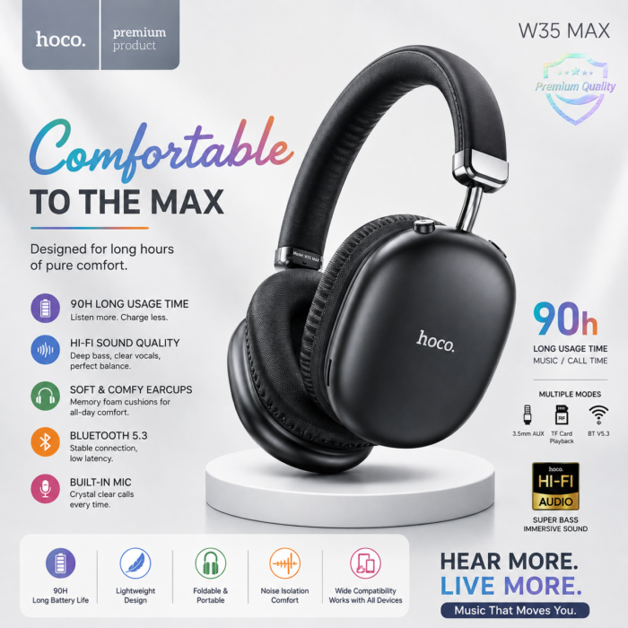 Hoco W35 Max Bluetooth Headphone Price in Bangladesh Hoco W35 Max Wireless Headphone Hoco W35 Max 90 Hours Headphone Hoco W35 Max 800mAh Battery Headphone Hoco W35 Max Bluetooth 5.3 Headphone Hoco W35 Max 40mm Driver Headphone Hoco W35 Max AUX TF Card Headphone Hoco W35 Max Type-C Headphone Buy Hoco W35 Max Headphone Bangladesh MS Phone Lab Hoco W35 Max Hoco W35 Max Bluetooth Headphone Price in Bangladesh Hoco W35 Max Wireless Headphone Hoco W35 Max 90 Hours Headphone Hoco W35 Max 800mAh Battery Headphone Hoco W35 Max Bluetooth 5.3 Headphone Hoco W35 Max 40mm Driver Headphone Hoco W35 Max AUX TF Card Headphone Hoco W35 Max Type-C Headphone Buy Hoco W35 Max Headphone Bangladesh MS Phone Lab Hoco W35 Max