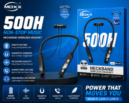 MOXX 500H Wireless Neckband MN-900 Price in Bangladesh MOXX 500H MN-900 Wireless Neckband MOXX MN-900 Bluetooth 5.4 Neckband MOXX MN-900 800mAh Wireless Neckband MOXX MN-900 Type-C Wireless Neckband MOXX 500H Wireless Neckband Bangladesh Buy MOXX MN-900 Wireless Neckband MOXX MN-900 Deep Bass Neckband MS Phone Lab MOXX MN-900