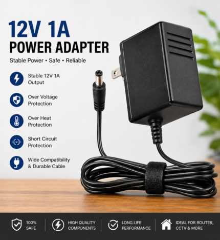 Power Adapter 12V 1A Price in Bangladesh Universal 12V 1A Power Adapter 12V DC Power Adapter Router Power Adapter 12V CCTV Power Adapter Universal DC Adapter Bangladesh 12V 1A Adapter MS Phone Lab 12V Power Adapter