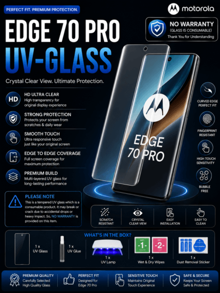 Original Motorola Edge 70 Pro UV Glass Price in Bangladesh Motorola Edge 70 Pro UV Tempered Glass Motorola Edge 70 Pro Screen Protector Motorola Edge 70 Pro Full Glue UV Glass Buy Motorola Edge 70 Pro UV Glass Motorola Edge 70 Pro Display Protection Premium UV Glass for Motorola Edge 70 Pro MS Phone Lab Motorola Edge 70 Pro UV Glass