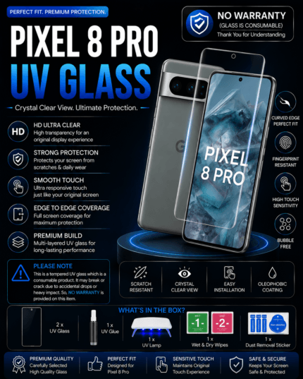 Original Google Pixel 8 Pro UV Glass Price in Bangladesh Google Pixel 8 Pro UV Tempered Glass Google Pixel 8 Pro Screen Protector Google Pixel 8 Pro Full Glue UV Glass Buy Google Pixel 8 Pro UV Glass Google Pixel 8 Pro Display Protection Premium UV Glass for Google Pixel 8 Pro MS Phone Lab Google Pixel 8 Pro UV Glass