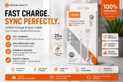 LDNIO LS901 Fast Charging Data Cable Price in Bangladesh LDNIO LS901 25W Charging Cable LDNIO LS901 Fast Charging Data Cable LDNIO LS901 Power Delivery Cable LDNIO LS901 25W Data Cable Buy LDNIO LS901 Cable Bangladesh LDNIO LS901 Smartphone Charging Cable MS Phone Lab LDNIO LS901 Data Cable