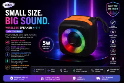 X-911 Wireless Speaker Price in Bangladesh X-911 Bluetooth Speaker X-911 Portable Wireless Speaker X-911 Rechargeable Bluetooth Speaker X-911 Wireless Music Speaker Buy X-911 Wireless Speaker Bangladesh X-911 Portable Speaker MS Phone Lab X-911 Wireless Speaker